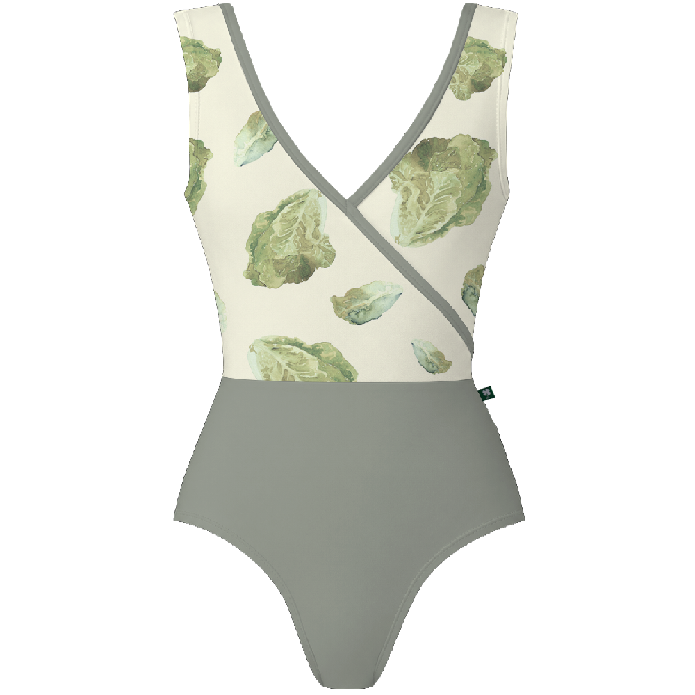 Luckyleo Dancewear - Soft pale lavender cloudy sky leotard