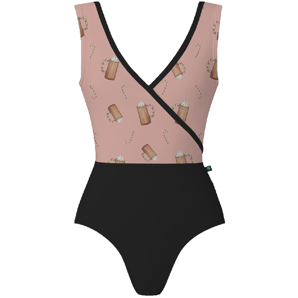 Luckyleo Dancewear - Soft pale lavender cloudy sky leotard