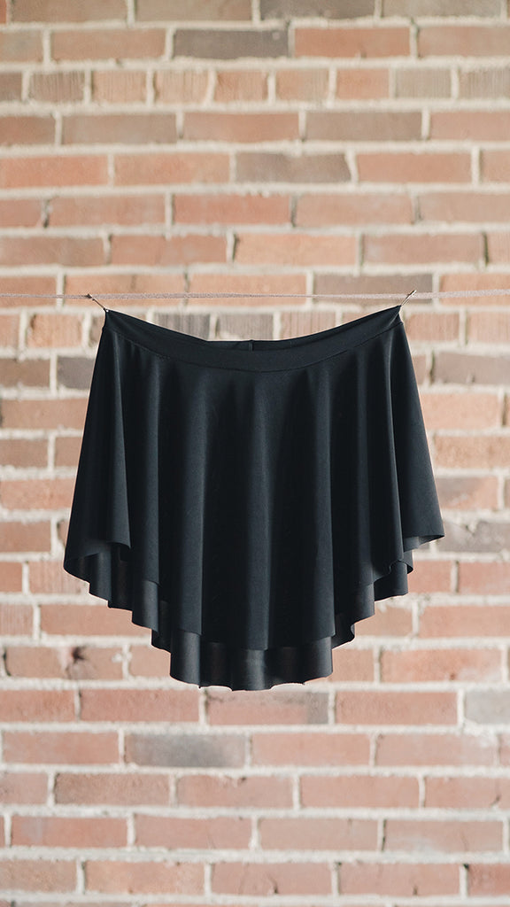 black sab ballet skirt EOS Luckyleo Dancwear