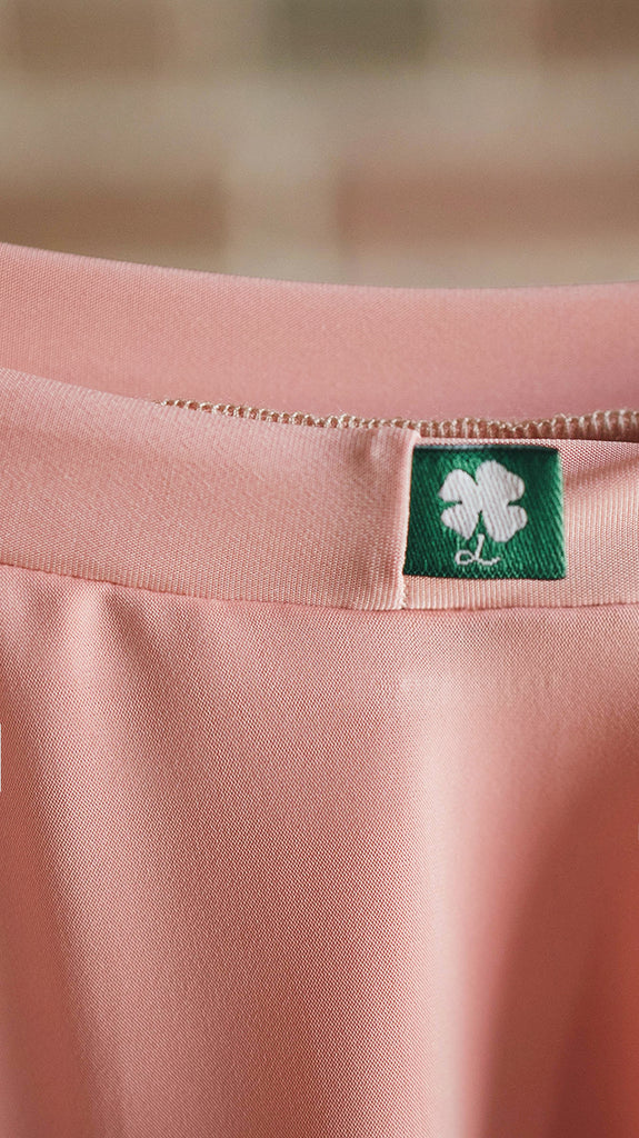 luckyleo dancewear pink ballet skirt detail